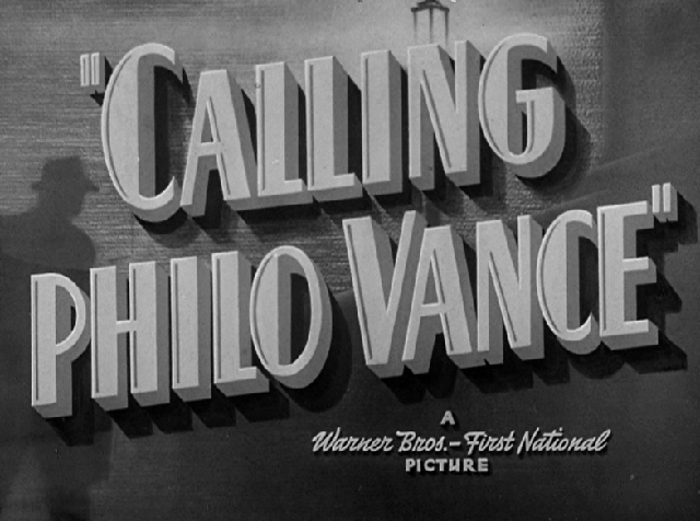 Calling Philo Vance (1940)